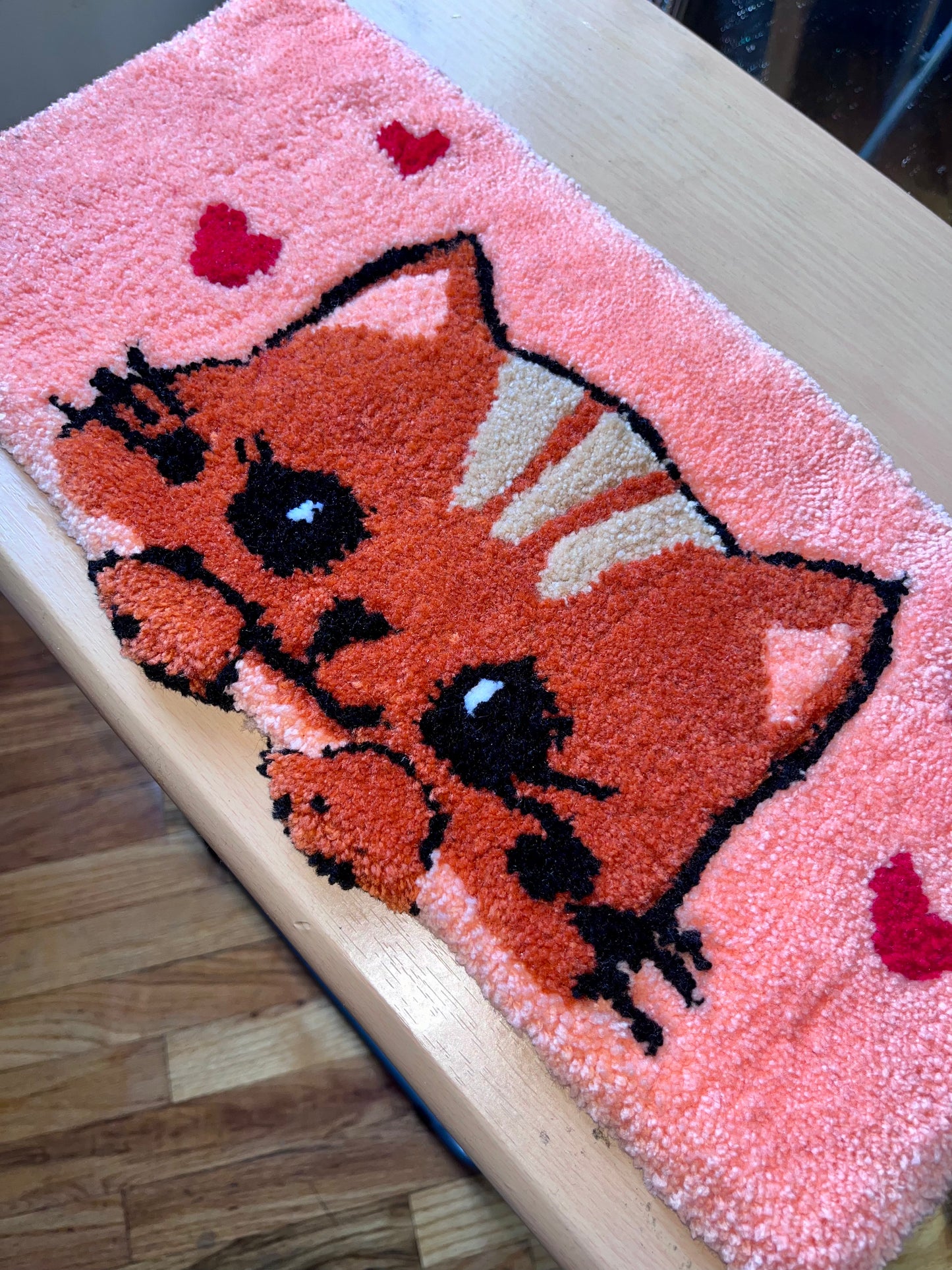 Kitten keyboard rug